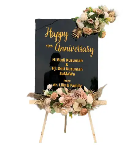 Papan Bunga Akrilik Mangunsoko